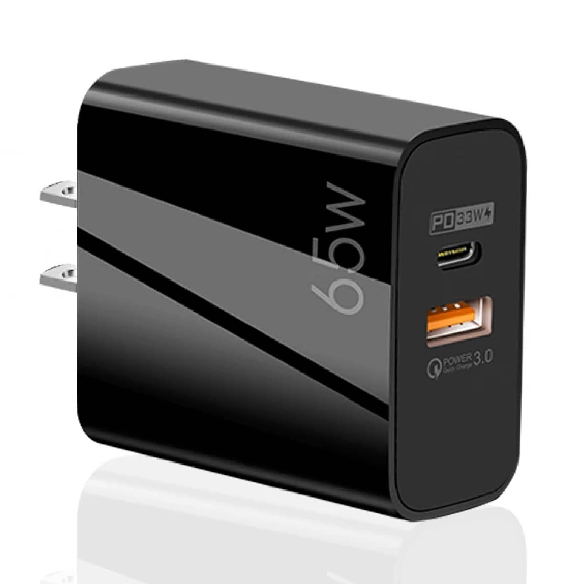 Miniatura 2 de Cargador Celular 65w Carga Rapida Pared